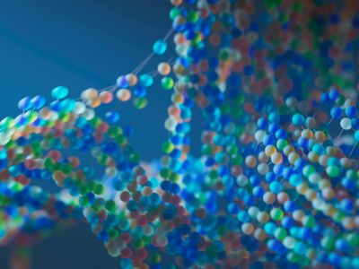 Interconnected dots and lines symbolizing focus and learning